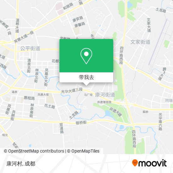 康河村地图