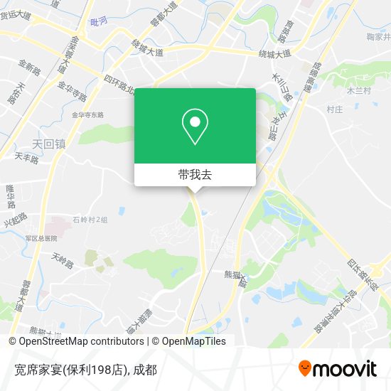 宽席家宴(保利198店)地图