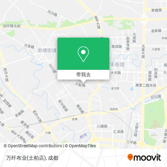 万纤布业(土柏店)地图