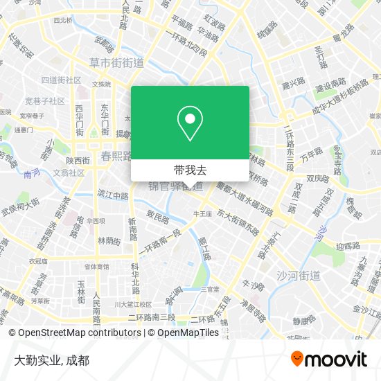 大勤实业地图
