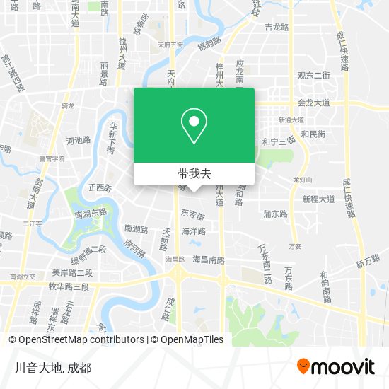 川音大地地图