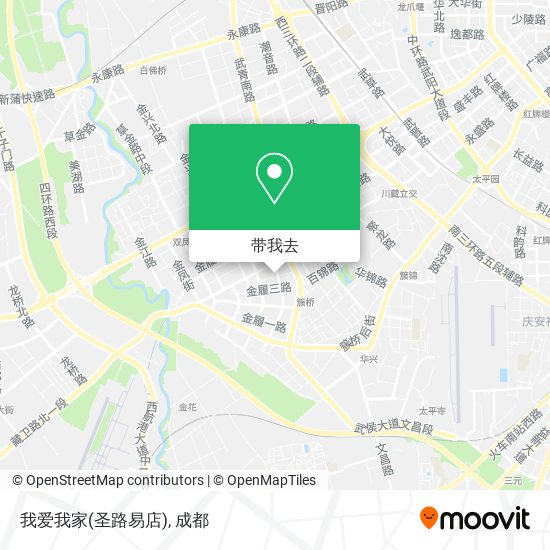 我爱我家(圣路易店)地图