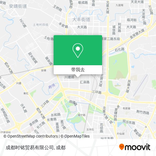 成都时铭贸易有限公司地图