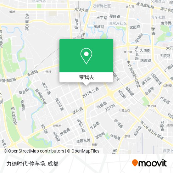 力德时代-停车场地图