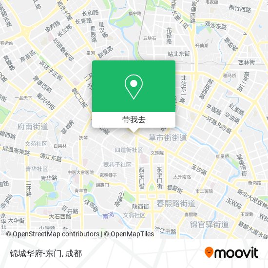锦城华府-东门地图