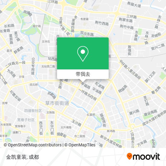 金凯童装地图