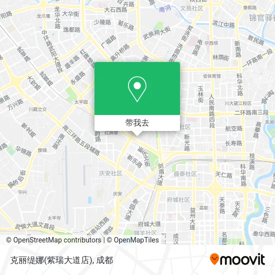克丽缇娜(紫瑞大道店)地图
