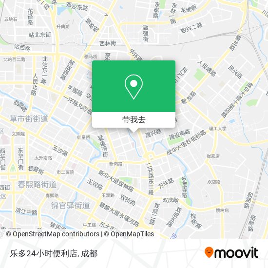 乐多24小时便利店地图