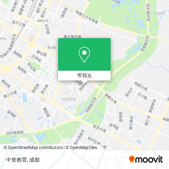 中誉教育地图