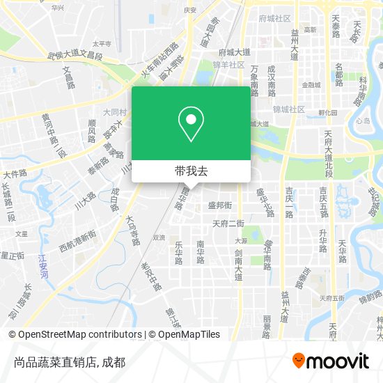 尚品蔬菜直销店地图