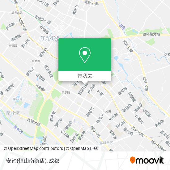 安踏(恒山南街店)地图
