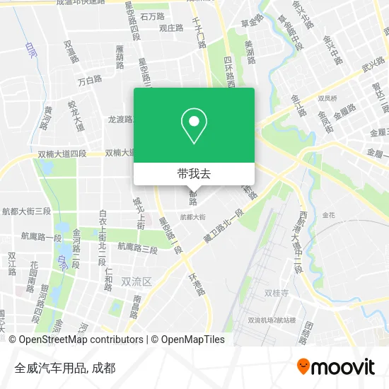 全威汽车用品地图
