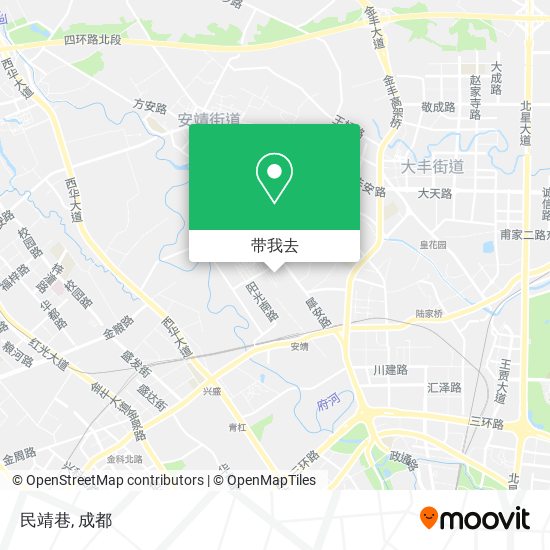 民靖巷地图