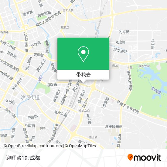 迎晖路19地图