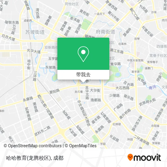 哈哈教育(龙腾校区)地图