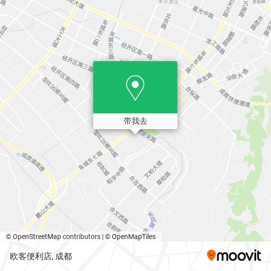欧客便利店地图