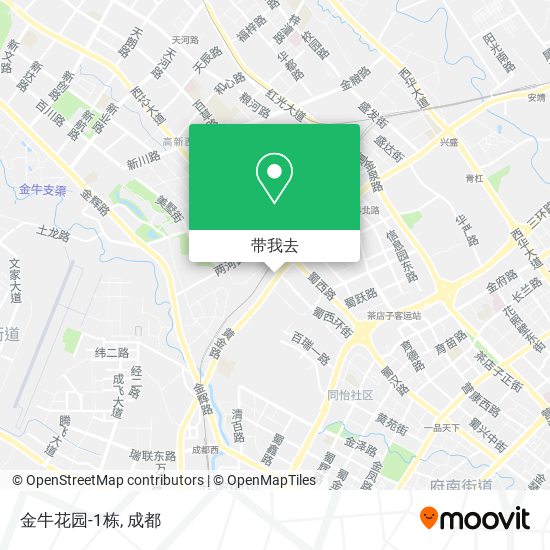 金牛花园-1栋地图