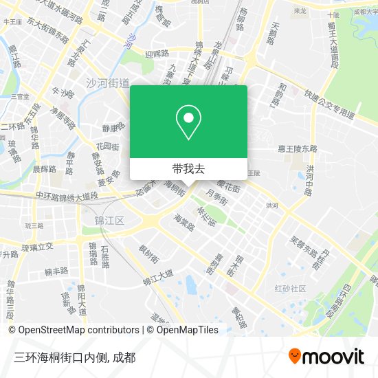 三环海桐街口内侧地图
