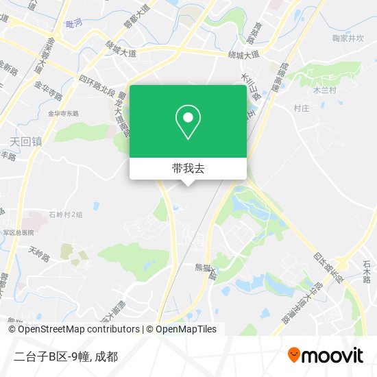 二台子B区-9幢地图