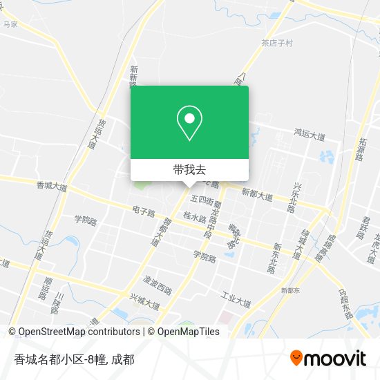 香城名都小区-8幢地图