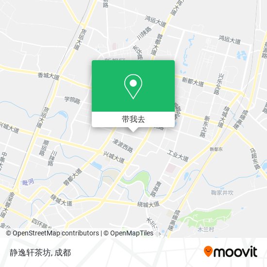 静逸轩茶坊地图