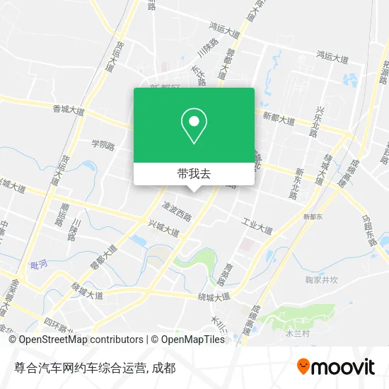 尊合汽车网约车综合运营地图