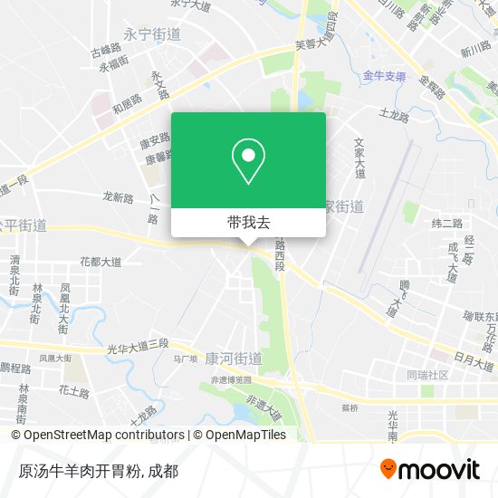 原汤牛羊肉开胃粉地图