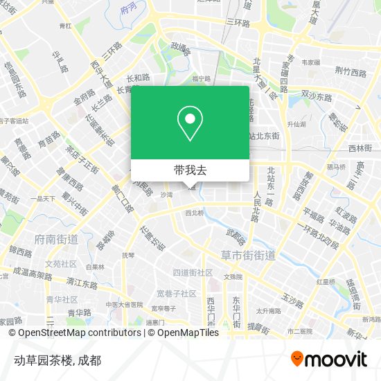动草园茶楼地图