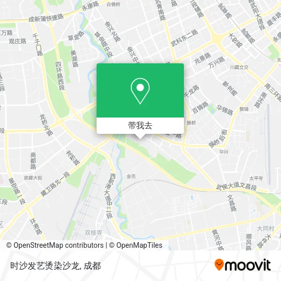 时沙发艺烫染沙龙地图