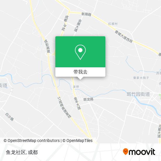 鱼龙社区地图