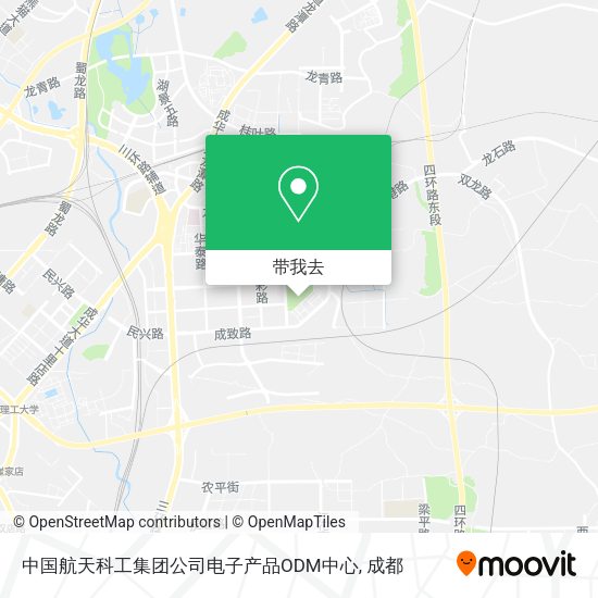 中国航天科工集团公司电子产品ODM中心地图
