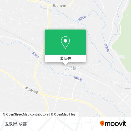 玉泉街地图