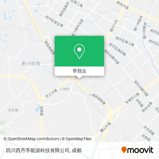 四川西丹孚能源科技有限公司地图