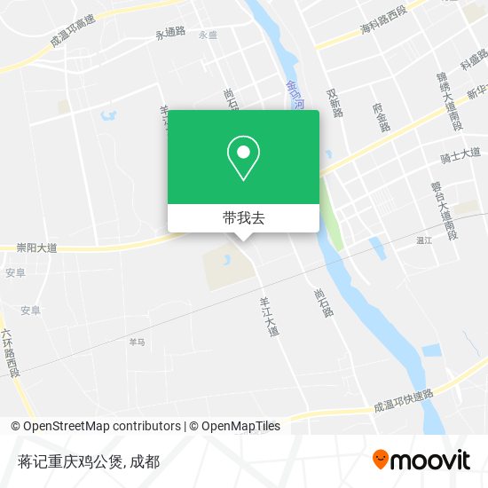 蒋记重庆鸡公煲地图