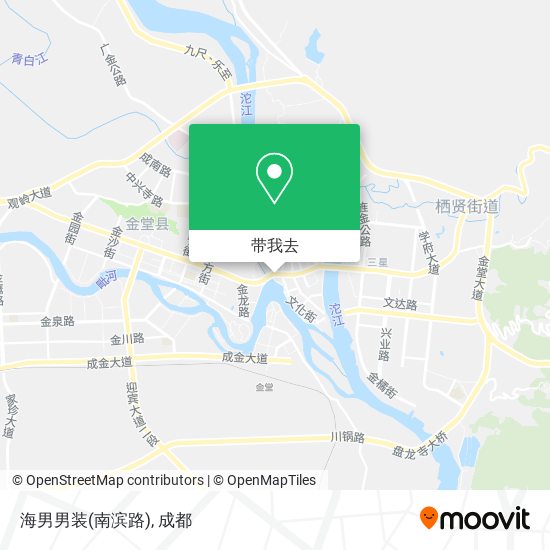 海男男装(南滨路)地图