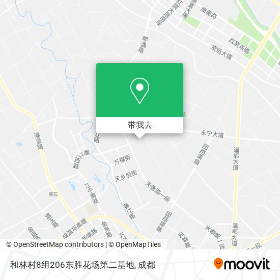 和林村8组206东胜花场第二基地地图