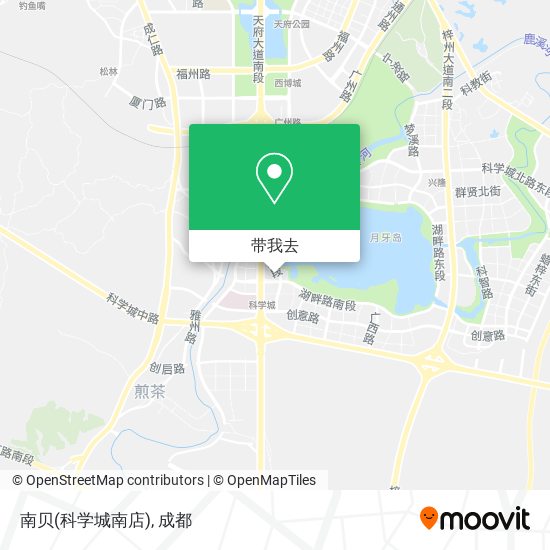 南贝(科学城南店)地图