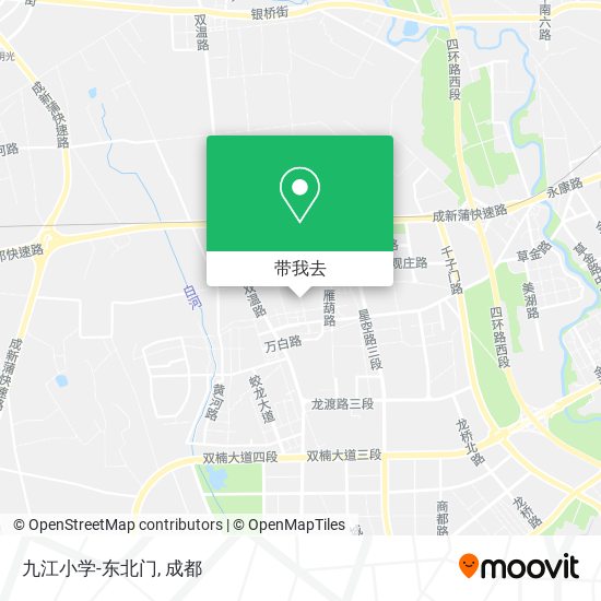 九江小学-东北门地图