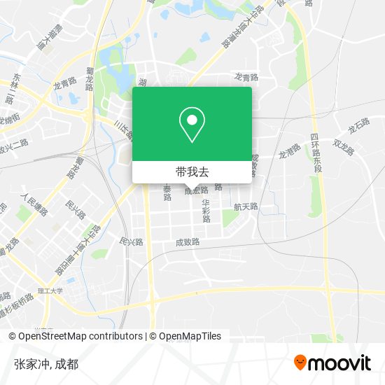 张家冲地图