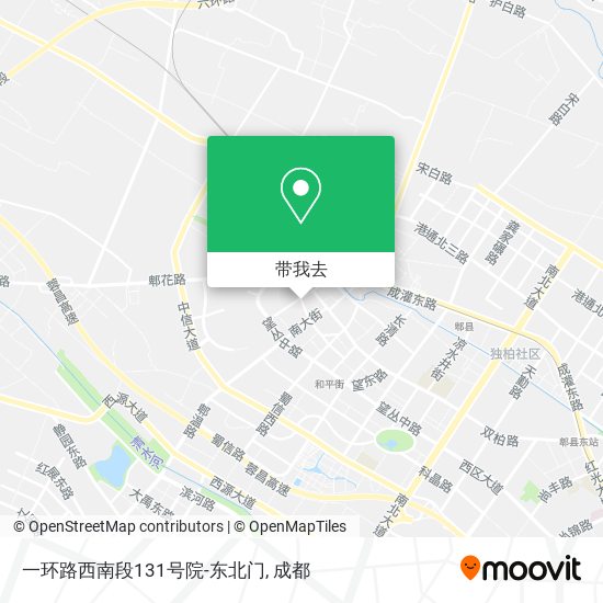 一环路西南段131号院-东北门地图