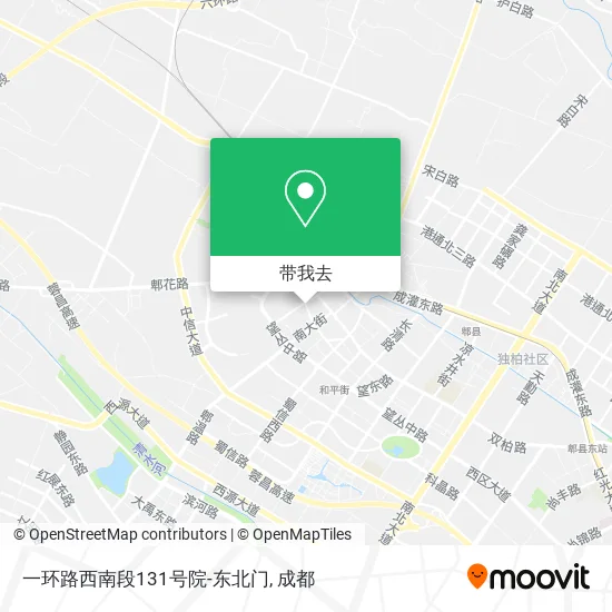 一环路西南段131号院-东北门地图