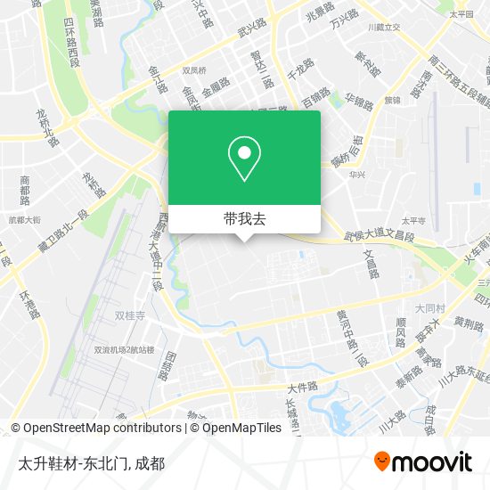 太升鞋材-东北门地图