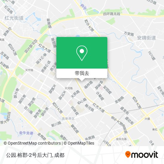 公园.榕郡-2号后大门地图
