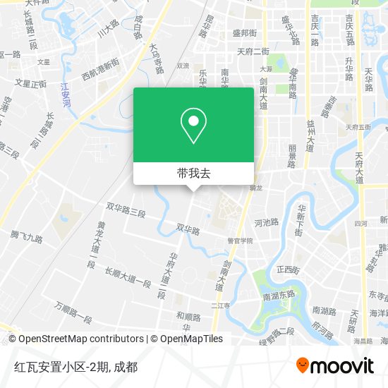 红瓦安置小区-2期地图