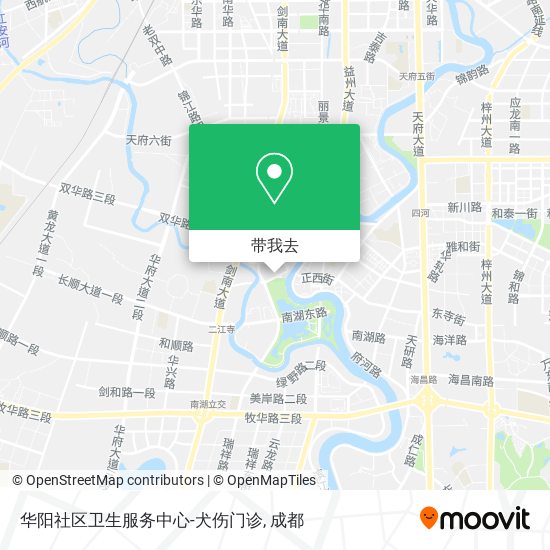 华阳社区卫生服务中心-犬伤门诊地图