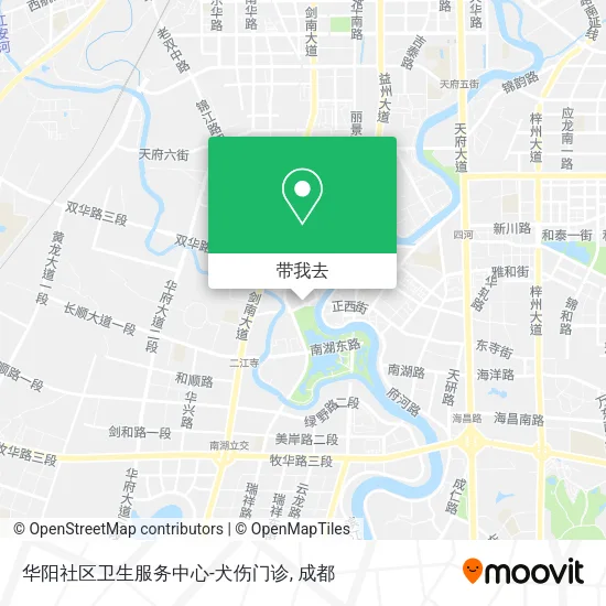 华阳社区卫生服务中心-犬伤门诊地图