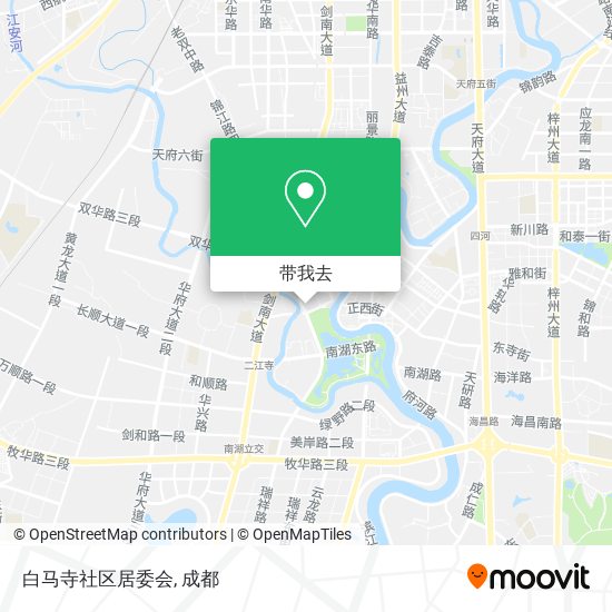 白马寺社区居委会地图