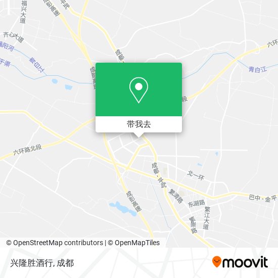 兴隆胜酒行地图