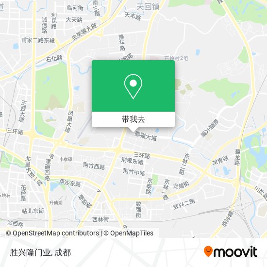 胜兴隆门业地图
