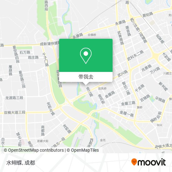 水蝴蝶地图